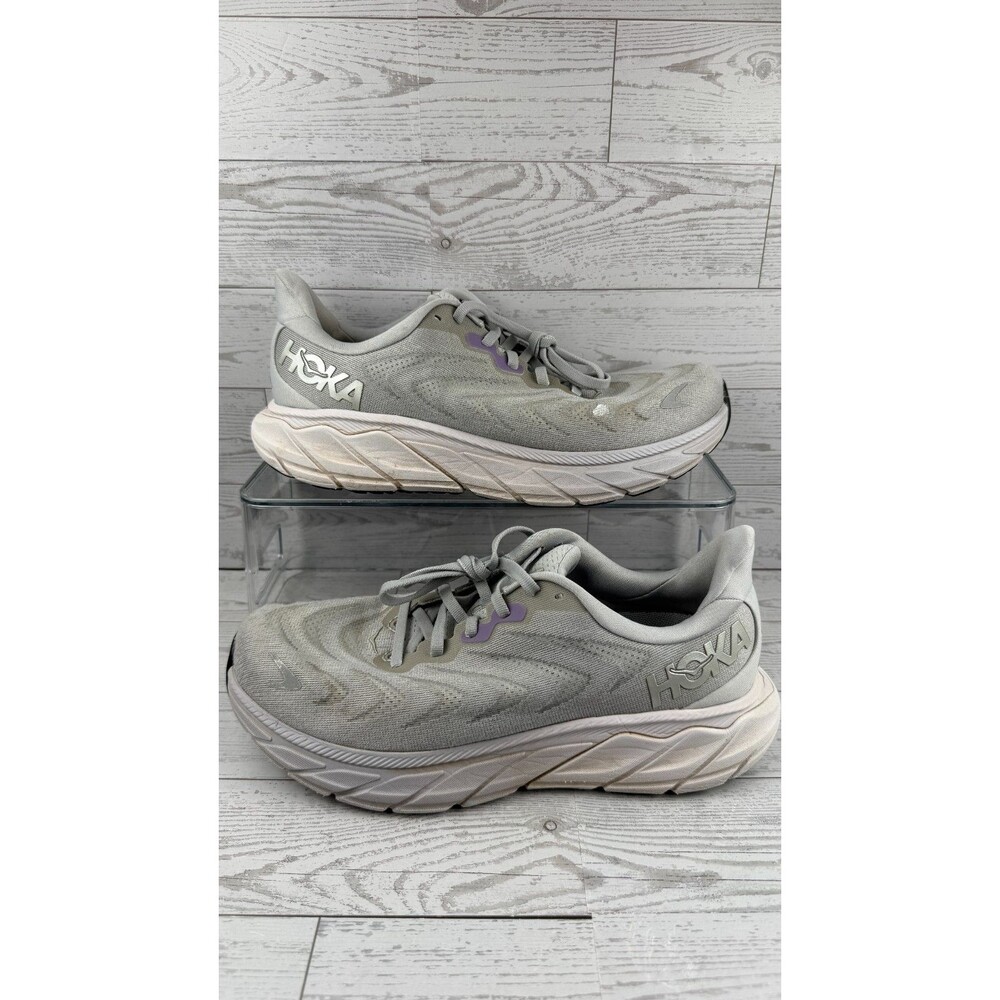 Hoka One One Arahi 6 1123197 HMSL Smoky Gray 8.5D Women's Running Shoes #529